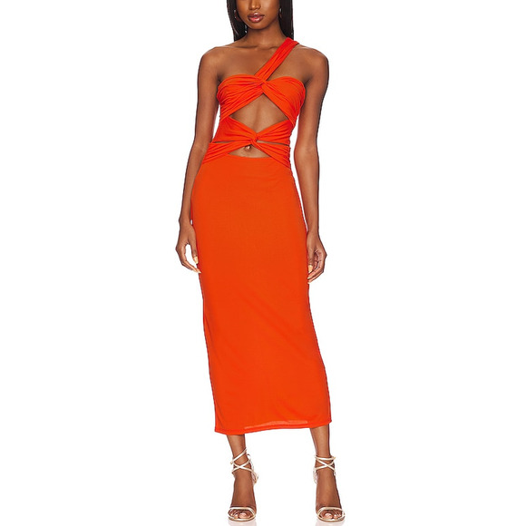 Ronny Kobo Dresses & Skirts - Ronny Kobo 'Mirabelle' Red Crepe Dress Size XS - NWT